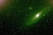 m31 and comet encke